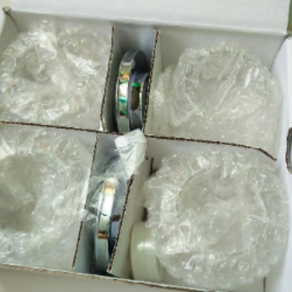 Vintage Herstal Glass Candle Holder 2st. - Picture 9 of 16